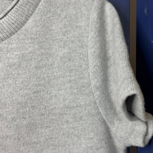 Copper Key Gray Knit Short Sleeve Sweater Dress Girls size M 8/10 - Picture 6 of 7